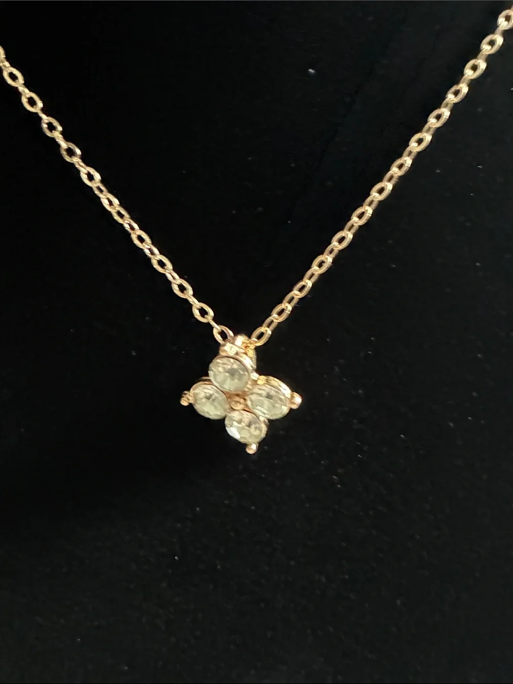 Four-Stone Pendant Necklace - kids Jewelry